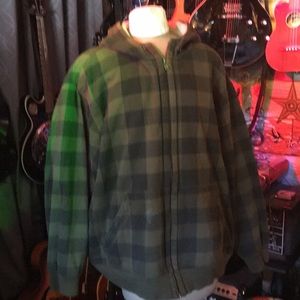 Green Lined Warm Hoodie XXXL